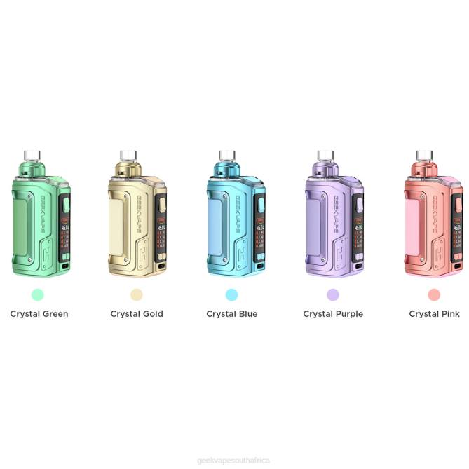 GeekVape H45 (Aegis Hero 2) Pod Mod Kit Crystal Edition Crystal Green 4N8N143 GeekVape Cape Town