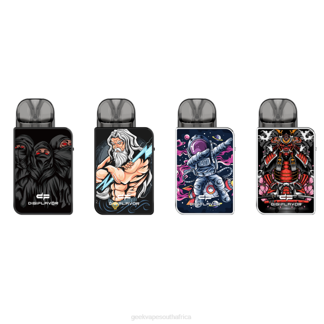 GeekVape Digiflavor U Pod Kit 1000mAh Samurai Silver 4N8N67 Vape Store GeekVape